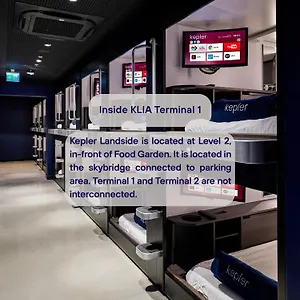 Kepler Club Kuala Lumpur Airport - Klia T1 Landside, Public Area , Sepang Maleisië